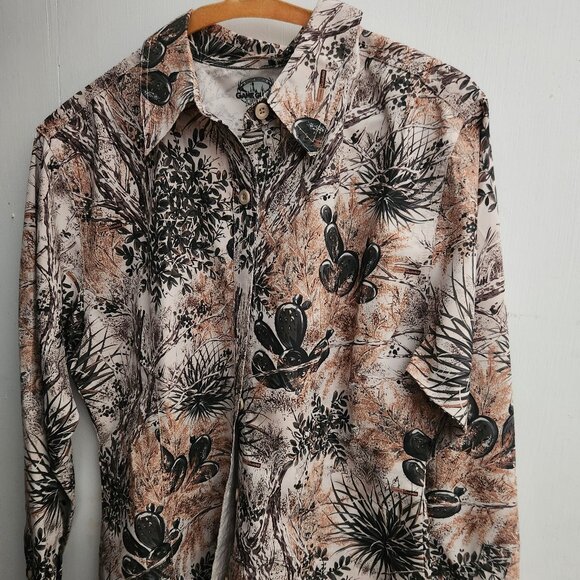 Game Guard Desert Camo Shirt Long Sleeved with button tab - Picture 1 of 4